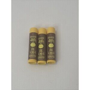 3 ~ SUN BUM MANGO LIP BALM Sun Protection SPF 30 Sunscreen CHAPSTICK